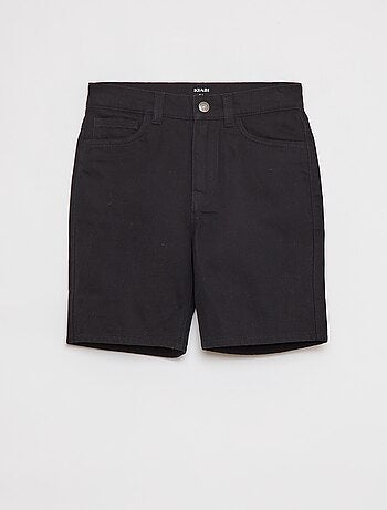 Bermuda en twill coupe loose