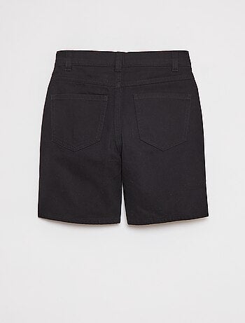Bermuda en twill coupe loose