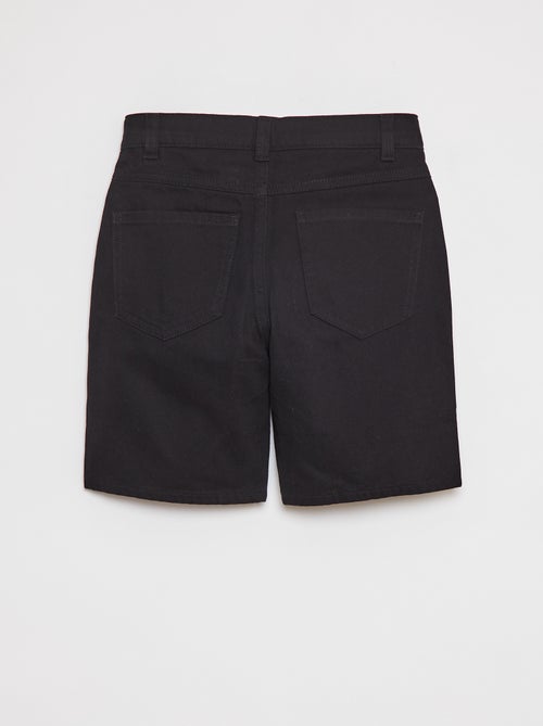 Bermuda en twill coupe loose - Kiabi