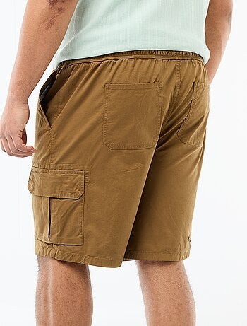 Bermuda en twill multipoches