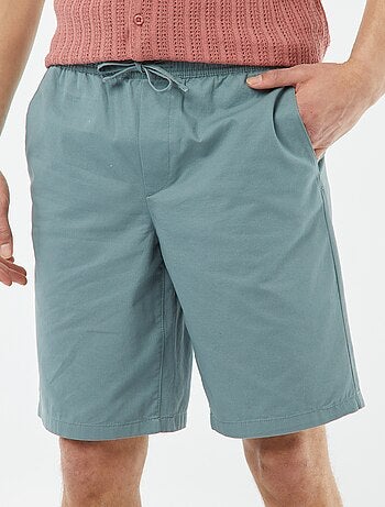 Bermuda en twill uni