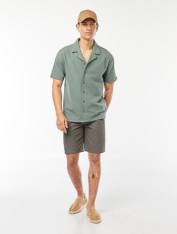 Bermuda en twill uni