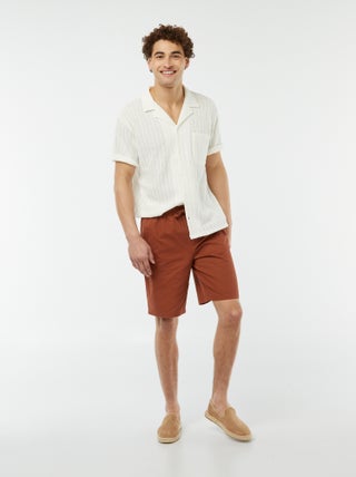 Bermuda en twill uni
