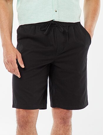 Bermuda en twill uni