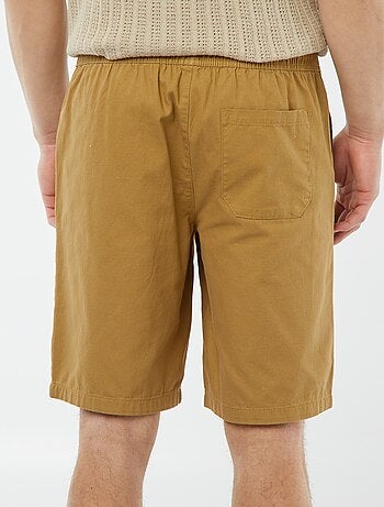 Bermuda en twill uni