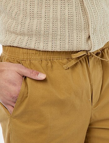 Bermuda en twill uni