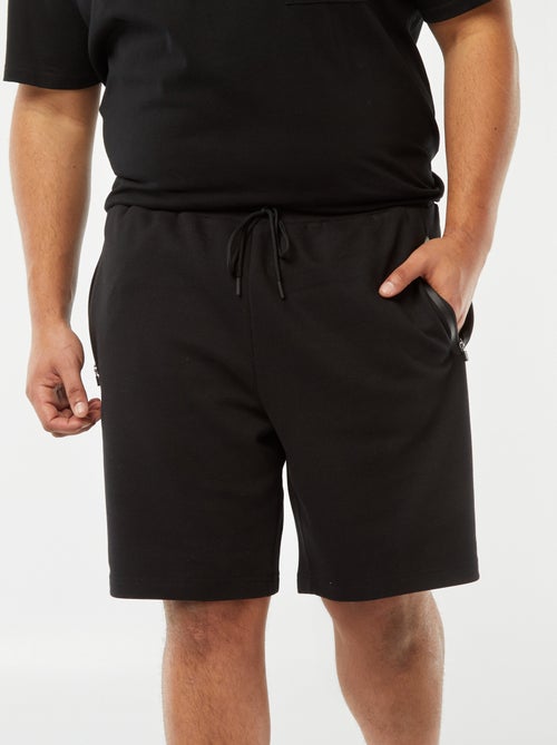 Bermuda esprit sport en maille piquée - Kiabi