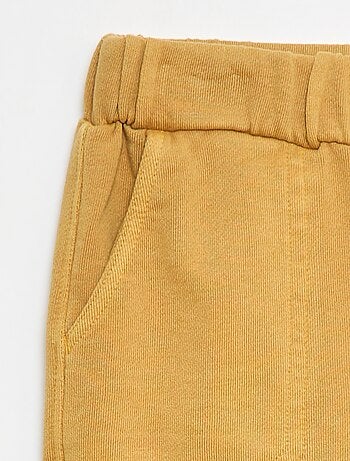 Bermuda fluide en french terry