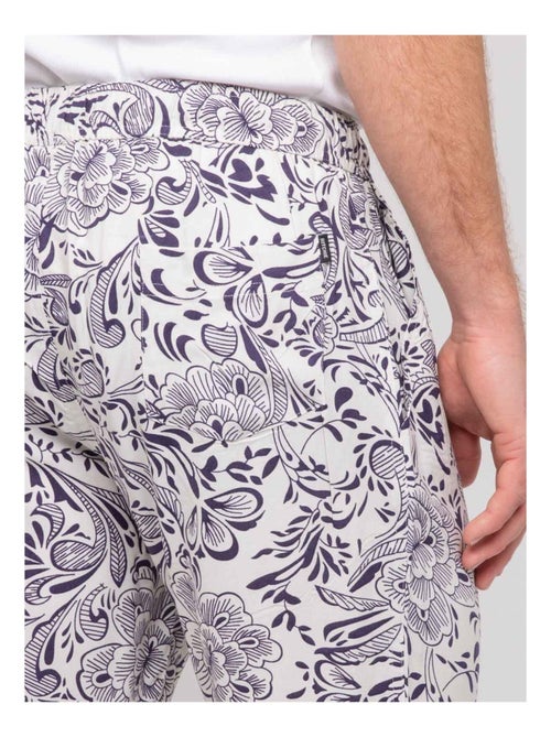 Bermuda fluide motifs bupolo - Kiabi
