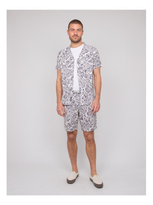 Bermuda fluide motifs bupolo - Kiabi