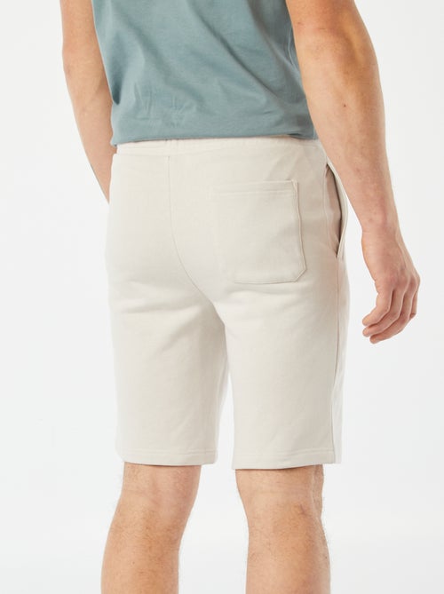 Bermuda jogging uni - Kiabi