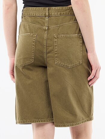 Bermuda large en twill