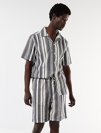 Bermuda léger avec cordons de serrage