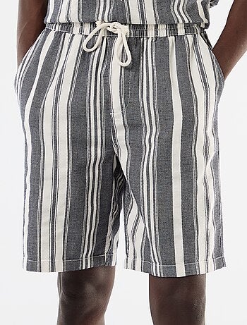 Bermuda léger avec cordons de serrage