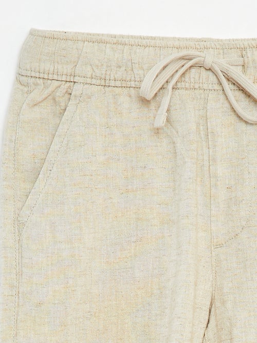 Bermuda léger avec poches - Kiabi