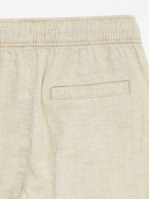 Bermuda léger avec poches - Kiabi