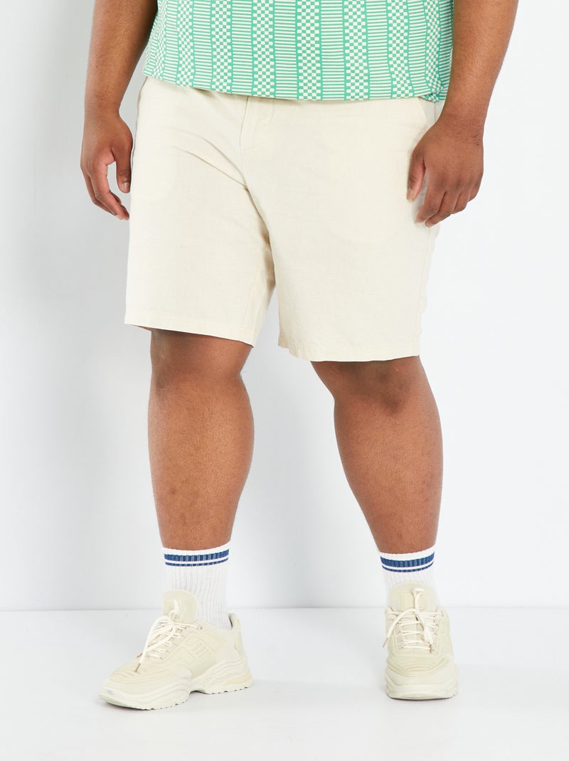 Short Bermuda Cutting Edge – Taille L, Gris, Léger, Occasion Très Bon état