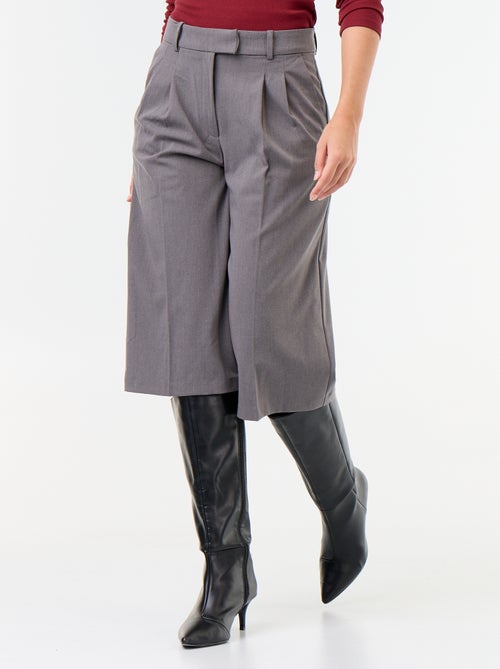 Bermuda long coupe chino - Kiabi