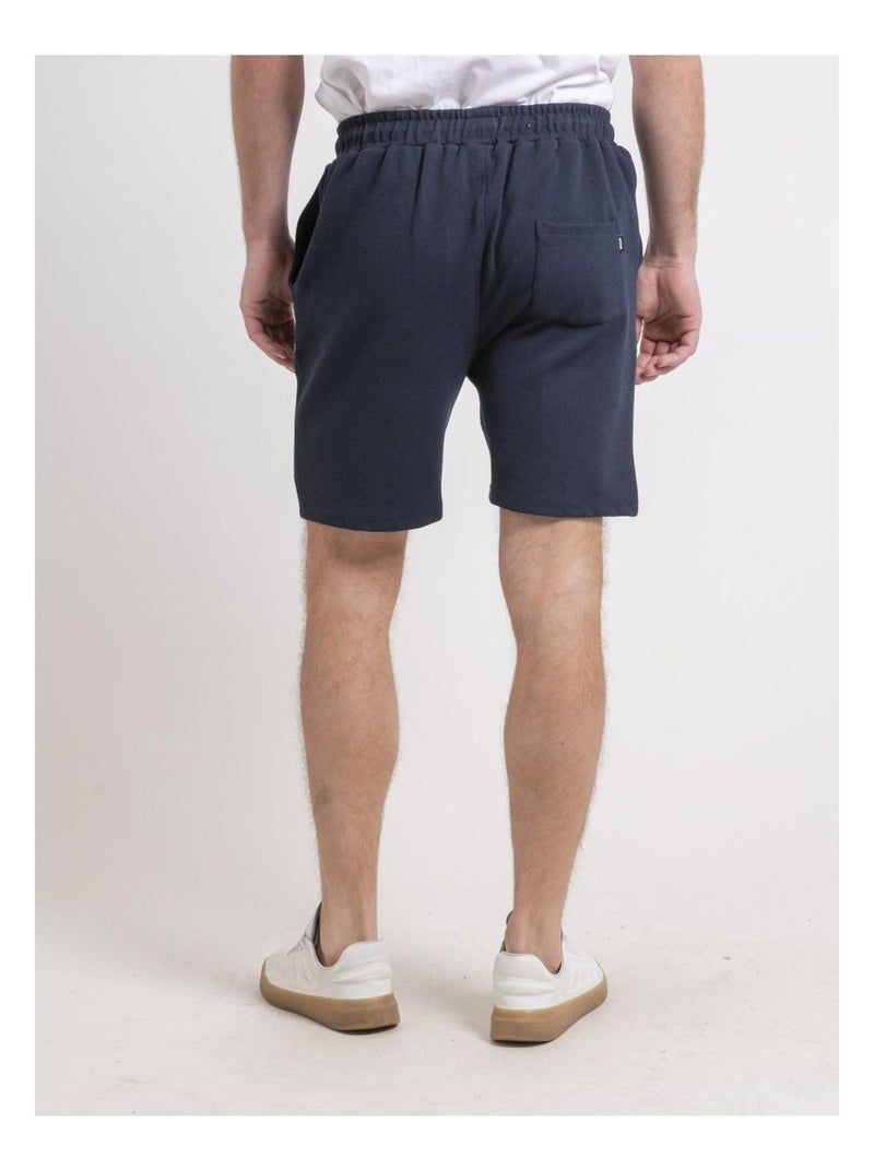 Bermuda maille bacuba Bleu marine - Kiabi
