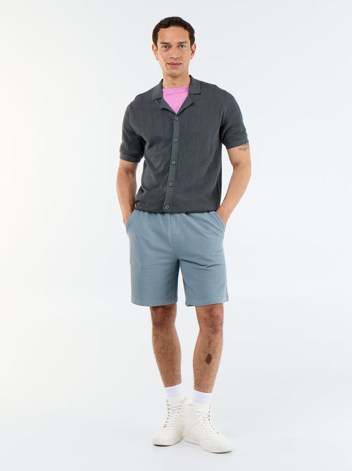 Bermuda met elastische taille en trekkoordjes - Kiabi Bermuda met elastische taille en trekkoordjes - Kiabi