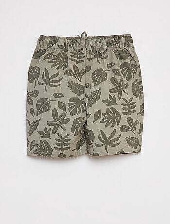 Bermuda met elastische tailleband