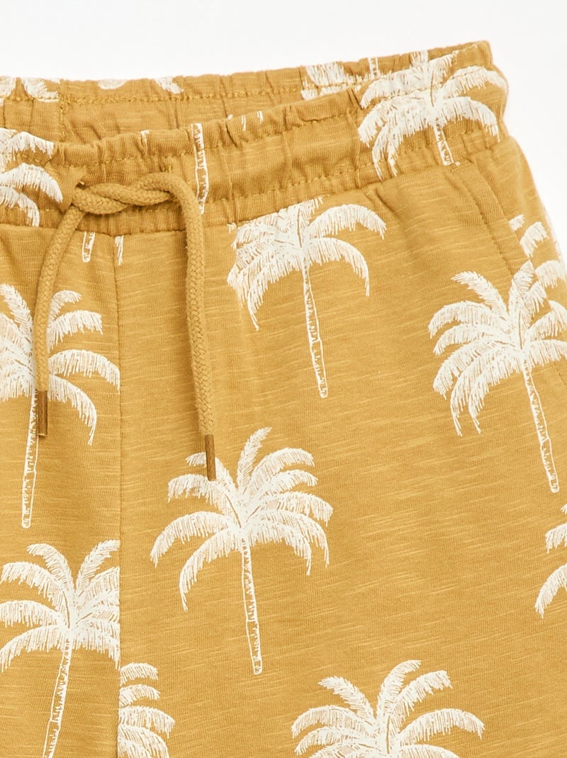 Bermuda met motief Geel - Kiabi