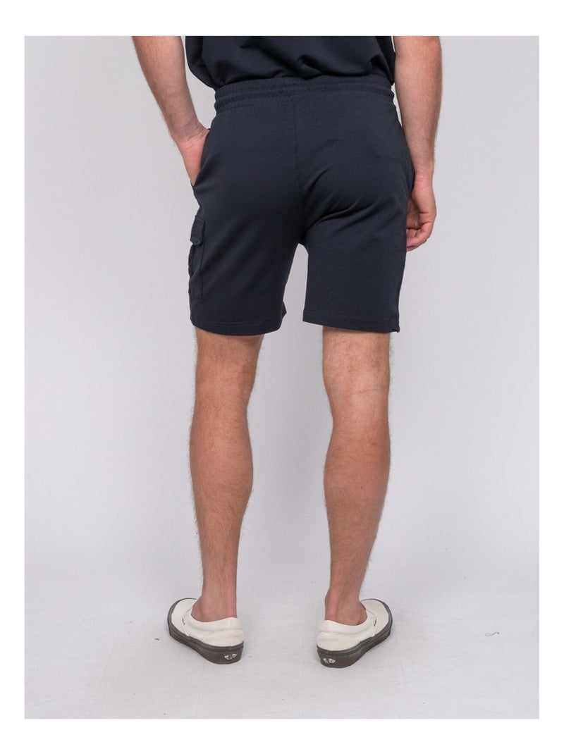 Bermuda molleton battle begura Bleu marine - Kiabi