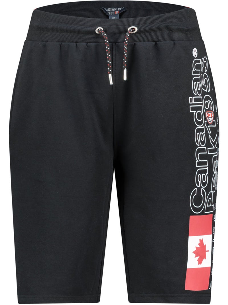 Bermuda molleton pogoeak – canadian peak Noir - Kiabi