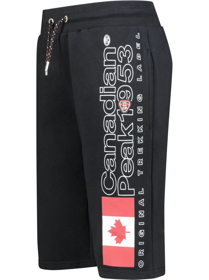 Bermuda molleton pogoeak – canadian peak Noir - Kiabi
