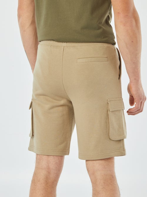 Bermuda multipoches en molleton - Kiabi