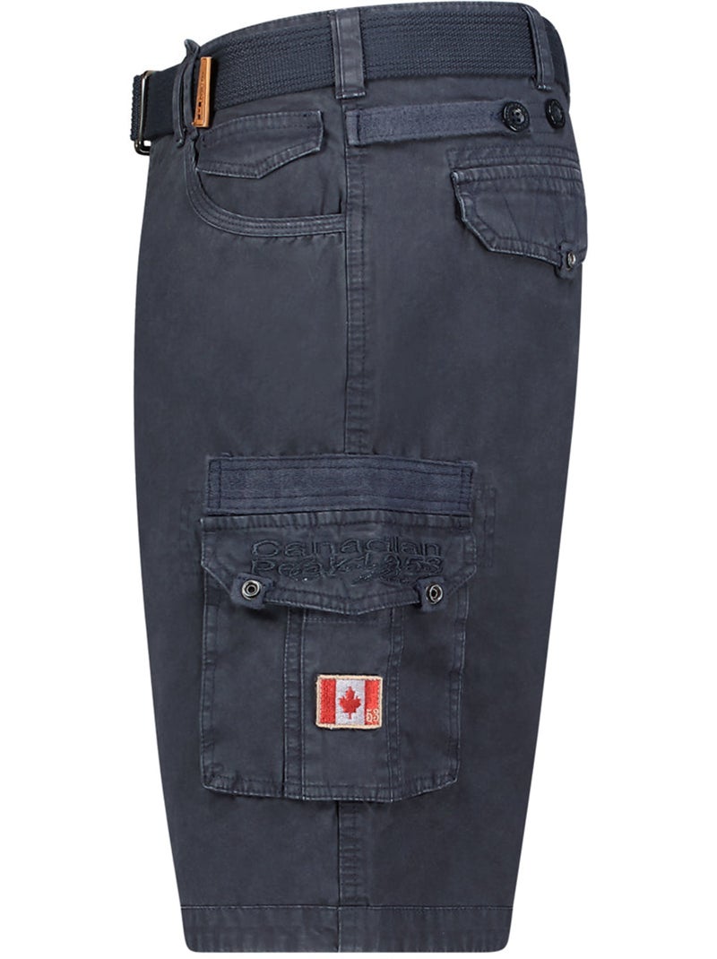 Bermuda multipoches panoplieak – canadian peak Bleu marine - Kiabi