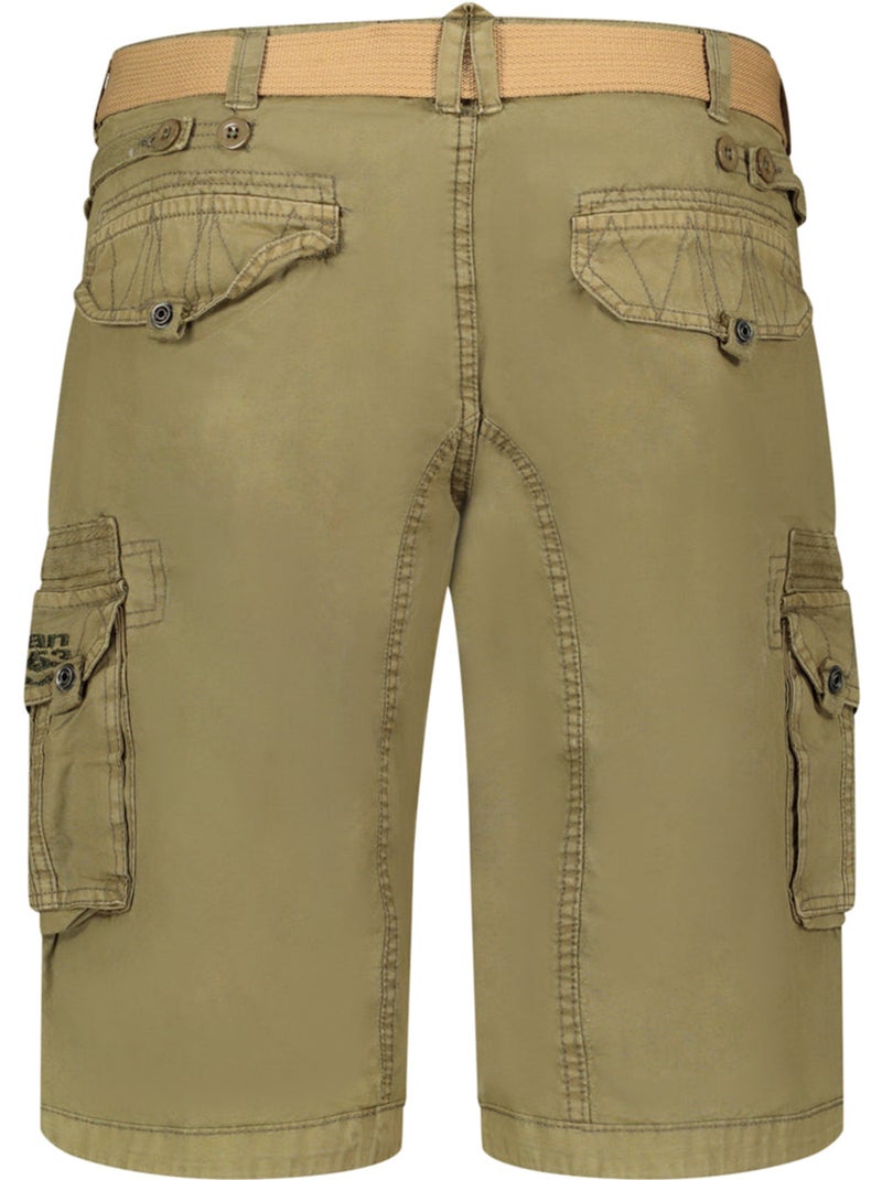 Bermuda multipoches panoplieak – canadian peak Kaki - Kiabi