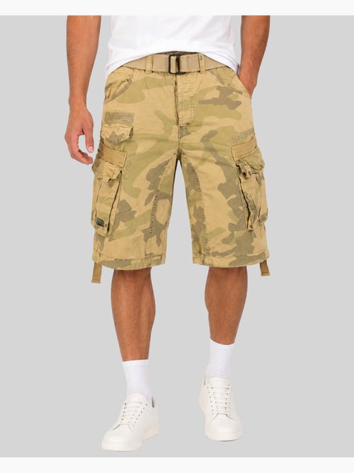 Bermuda panoramique camo – geographical norway - Kiabi