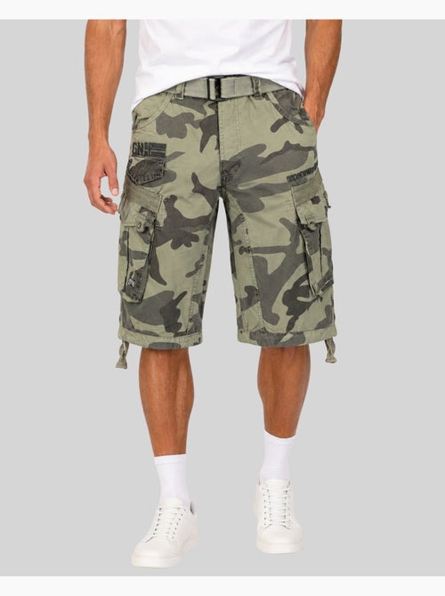 Bermuda panoramique camo – geographical norway - Kiabi