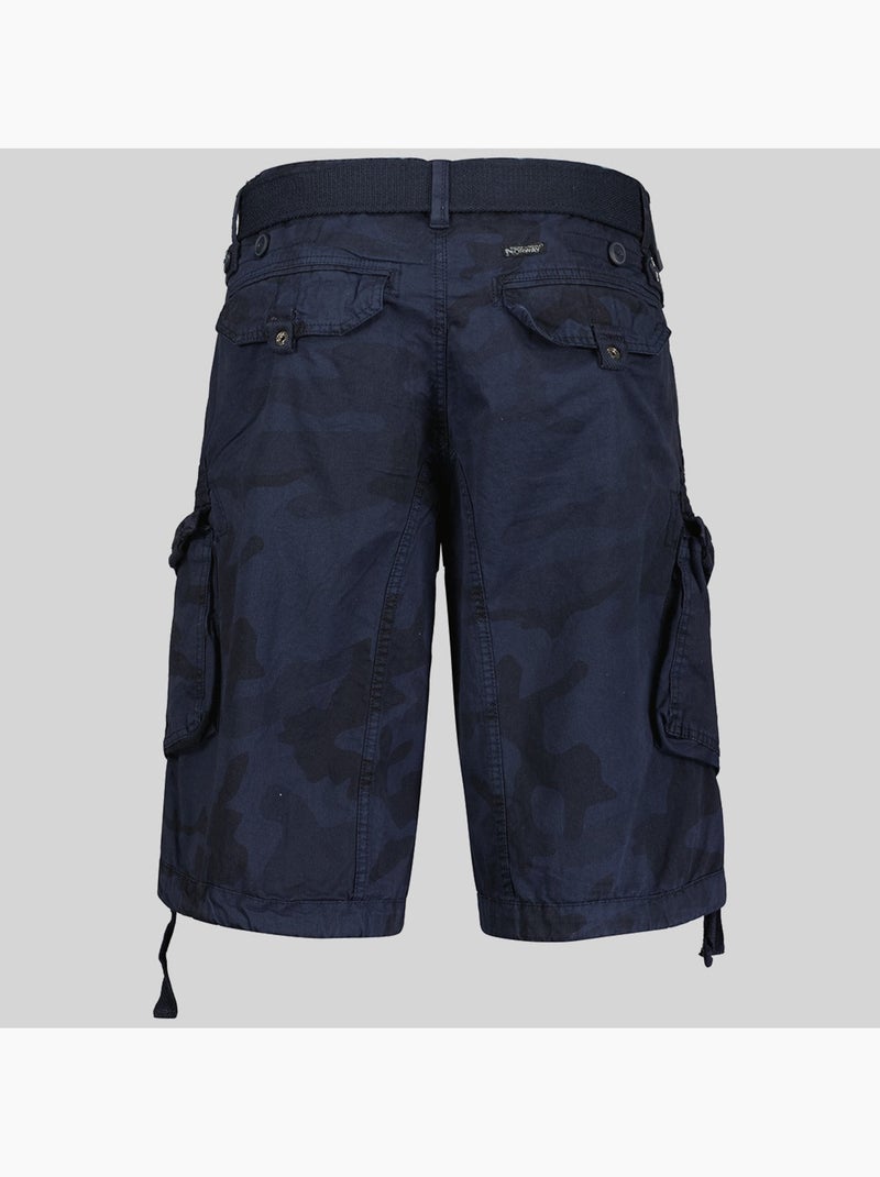 Bermuda panoramique camo – geographical norway Marine/Multicolore - Kiabi