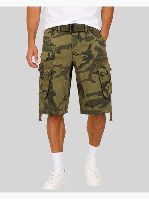 Bermuda panoramique camo – geographical norway - Kiabi