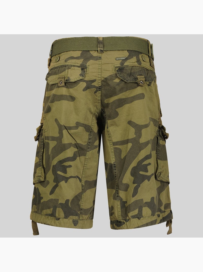 Bermuda panoramique camo – geographical norway Vert kaki - Kiabi