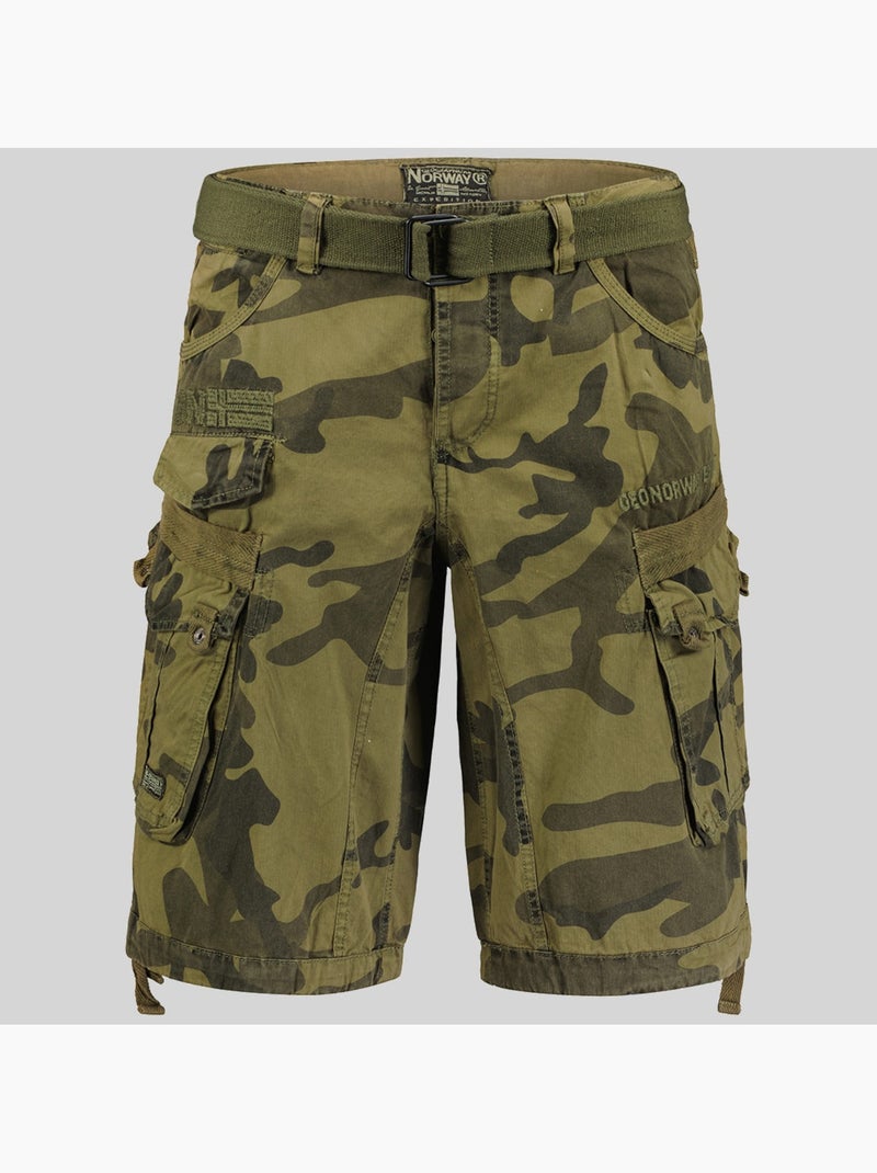Bermuda panoramique camo – geographical norway Vert kaki - Kiabi
