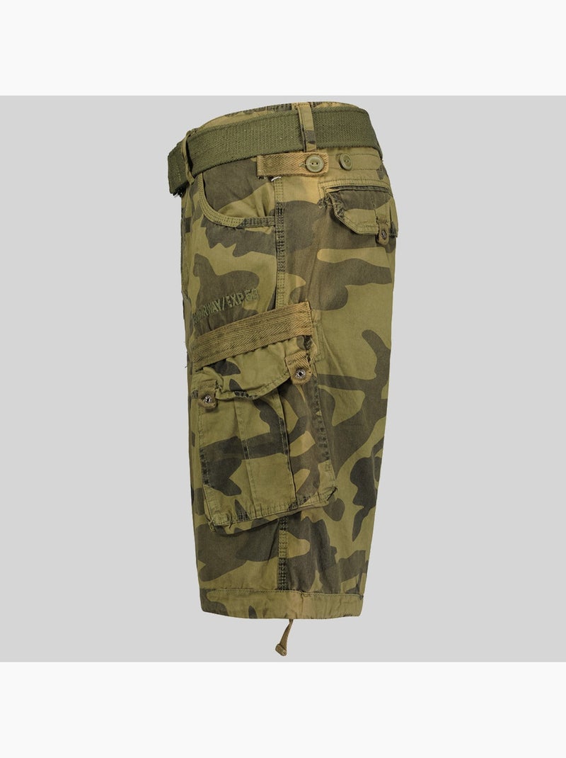 Bermuda panoramique camo – geographical norway Vert kaki - Kiabi
