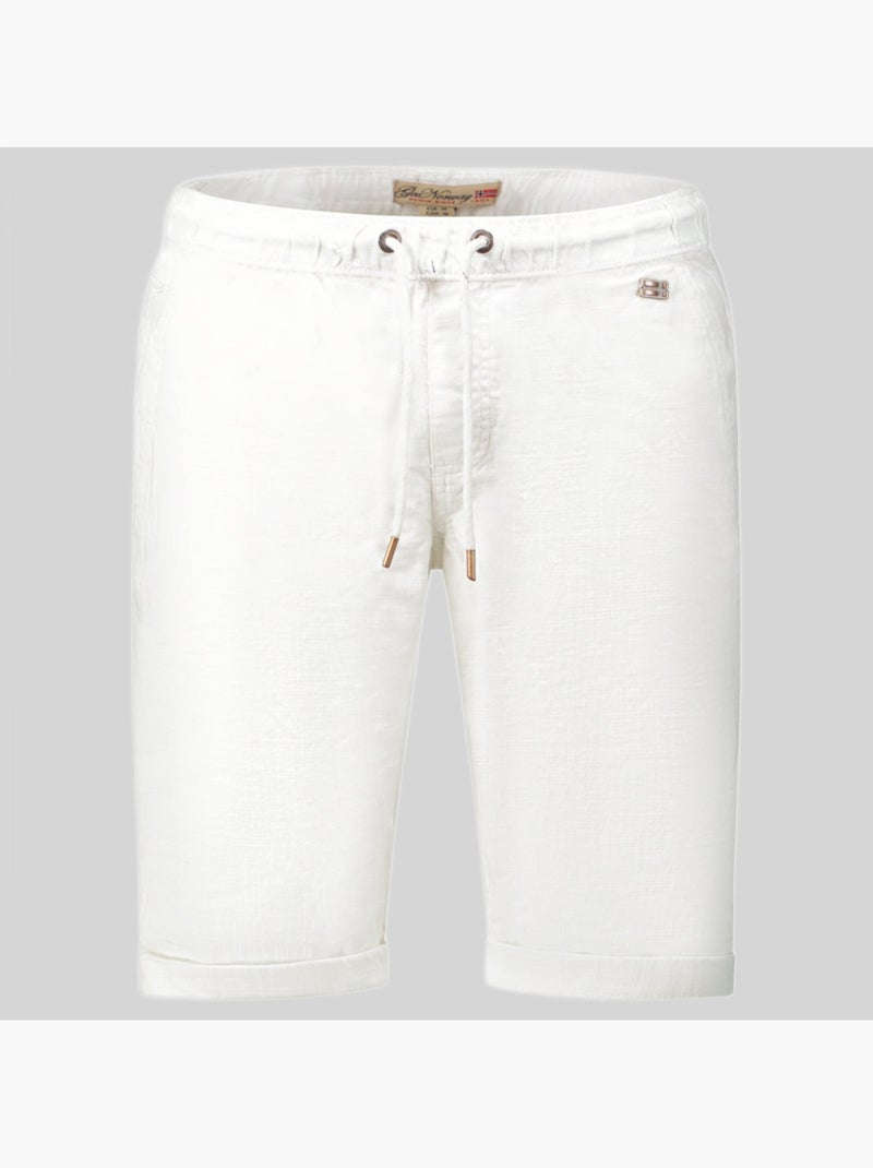 Bermuda ponge – geographical norway Blanc - Kiabi