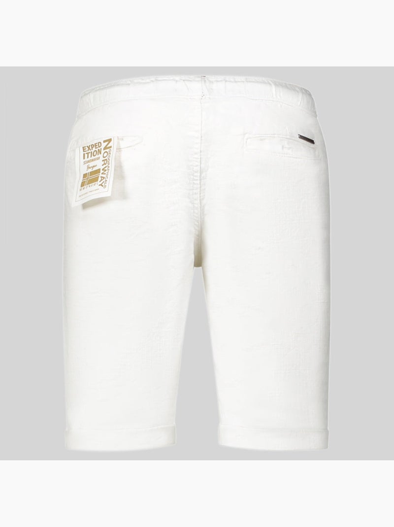 Bermuda ponge – geographical norway Blanc - Kiabi