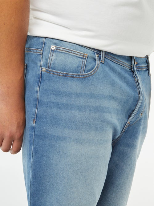 Bermuda stretch en denim - Kiabi