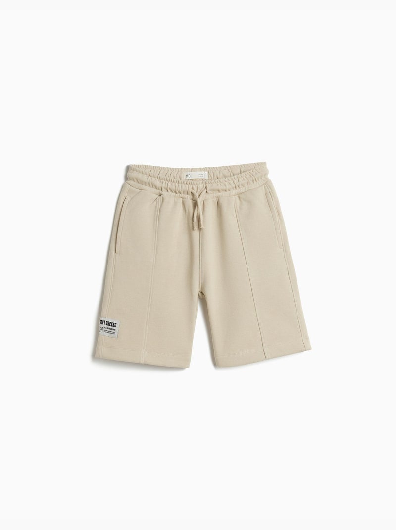 Bermuda texturé, MO Fashion Beige - Kiabi