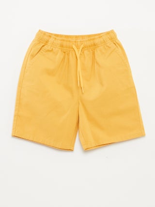 Bermuda type chino uni