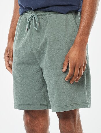 Bermuda uni à poches