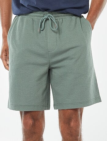 Bermuda uni à poches