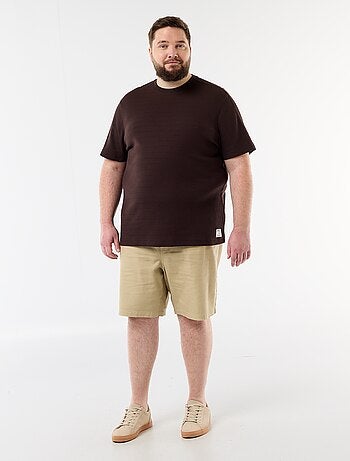 Bermuda uni en matière dobby