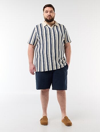 Bermuda uni en matière dobby