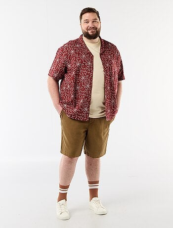 Bermuda uni en matière dobby