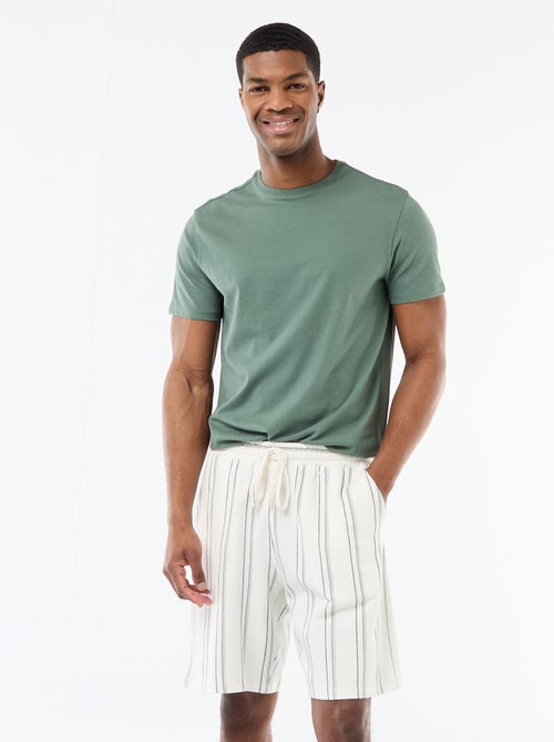 Bermuda van French Terry - Kiabi